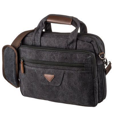 Torba tekstylna na laptopa czarnа 15.6 Vintage 20177 20177 zdjęcie