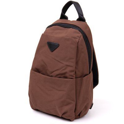 Torba nylonowa na ramię Vintage 20634 Brązowa 20634 zdjęcie