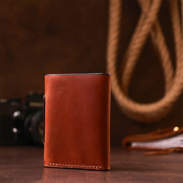 Surowy portfel unisex na magnes GRANDE PELLE 11205 11205 zdjęcie