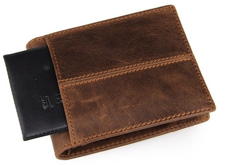 Portfel męski brązowy Vintage 14225 14225 zdjęcie