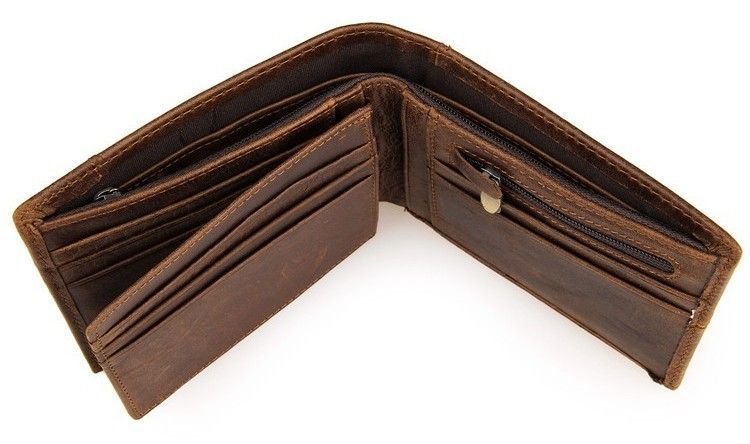 Portfel męski brązowy Vintage 14225 14225 zdjęcie