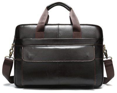 Męska torba na laptopa Vintage 14750 Brązowa 14750 zdjęcie