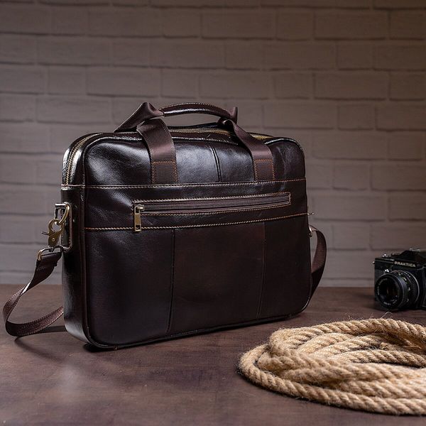 Męska torba na laptopa Vintage 14750 Brązowa 14750 zdjęcie