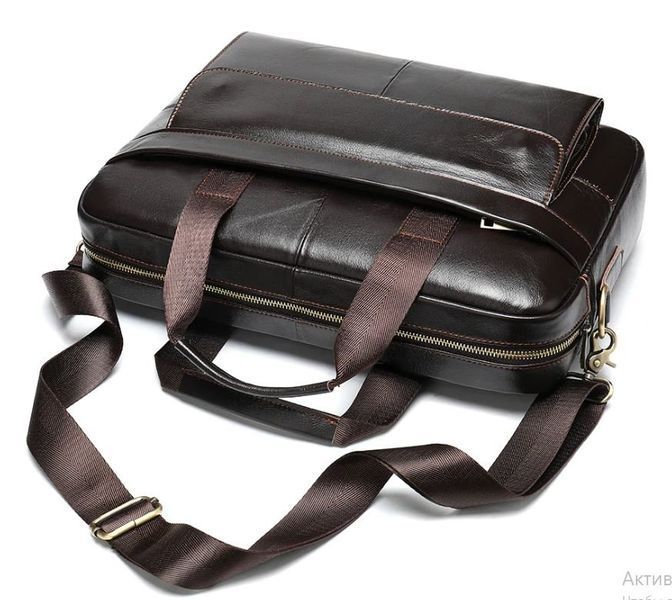 Męska torba na laptopa Vintage 14750 Brązowa 14750 zdjęcie