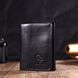 Praktyczna portmonetka unisex GRANDE PELLE 16789 Tri-fold 16789 Czarna  16789 zdjęcie 6