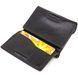 Praktyczna portmonetka unisex GRANDE PELLE 16789 Tri-fold 16789 Czarna  16789 zdjęcie 3