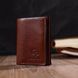 Stylowy męski portfel Tri-fold GRANDE PELLE 16786 Brązowy 16786 zdjęcie 6