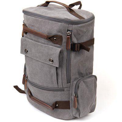 Plecak tekstylny unisex z uchwytami Vintage 20662 20662 zdjęcie