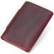 Matowy portfel vintage GRANDE PELLE 11454 Bordowy 11454 zdjęcie 2