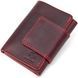 Matowy portfel vintage GRANDE PELLE 11454 Bordowy 11454 zdjęcie 1