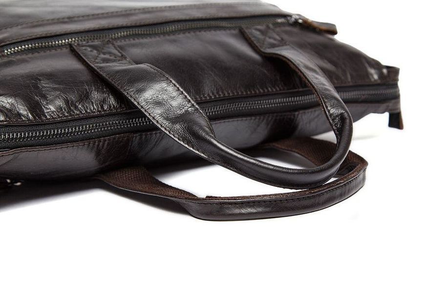 Torebka-etui na laptopa brązowa Vintage 14802 14802 zdjęcie