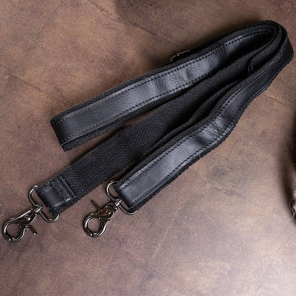 Torebka męska sk&oacute;rzana czarna Vintage 14816 14816 zdjęcie