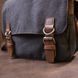 Torebka listonoszka tekstylna Vintage 20604 Czarna 20604 zdjęcie 8