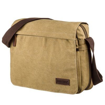 Torba tekstylna na laptopa 13" khaki Vintage 20188 20188 zdjęcie